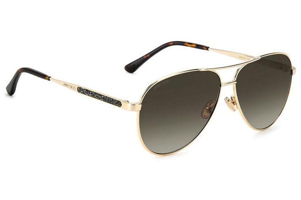 Ochelari de soare Jimmy Choo JIMENA/S 06J/HA Pilot Aurii