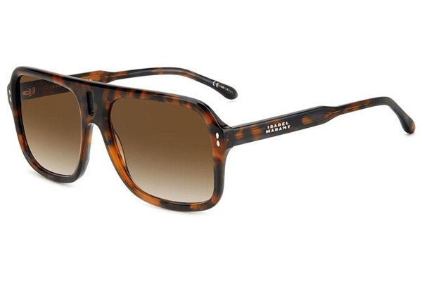 Ochelari de soare Isabel Marant IM0125/S 086/HA Flat Top Havana