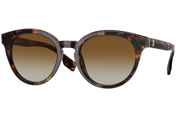 Ochelari de soare Burberry Amelia BE4326 3002T5 Polarized Rotunzi Havana