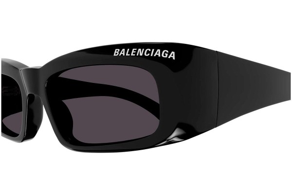 Ochelari de soare Balenciaga BB0266S 001 Dreptunghiulari Negri