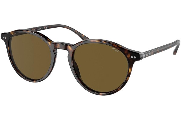 Ochelari de soare Polo Ralph Lauren PH4193 500373 Rotunzi Havana