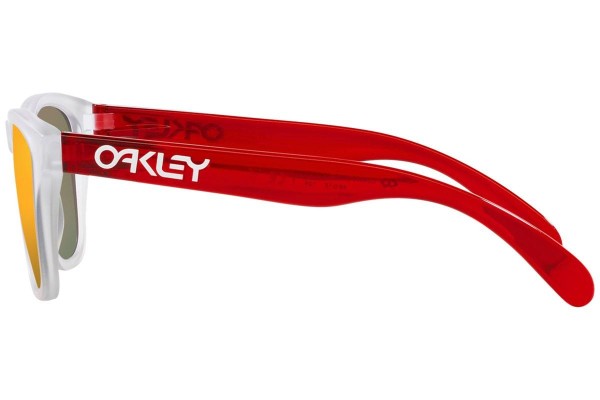 Ochelari de soare Oakley Frogskins XXS OJ9009-08 Pătrați Cristal