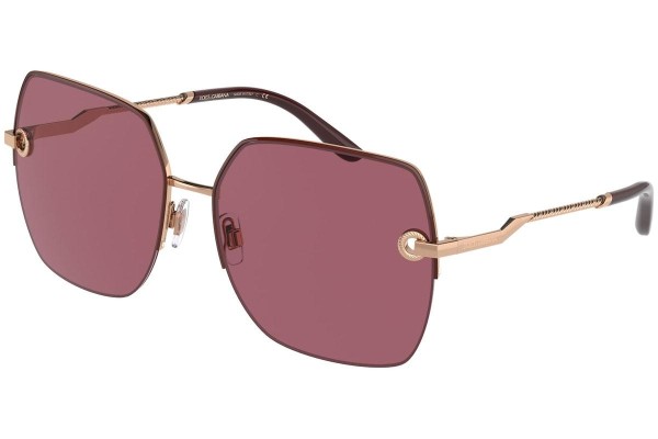 Ochelari de soare Dolce & Gabbana DG2267 135169 Pătrați Aurii