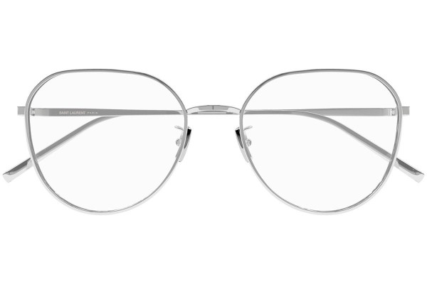 Ochelari Saint Laurent SL484 002 Rotunzi Argintii