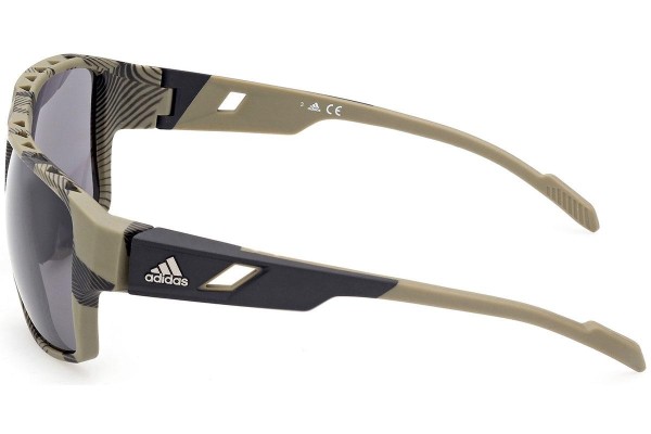 Ochelari de soare Adidas Sport SP0046 95A Pătrați Verzi