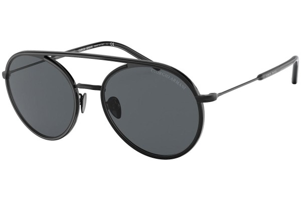 Ochelari de soare Giorgio Armani AR6121J 300187 Rotunzi Negri