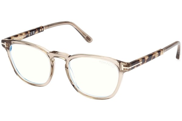 Ochelari Tom Ford FT5890-B 057 Rotunzi Bej