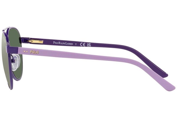 Ochelari de soare Polo Ralph Lauren PP9001 94596R Pilot Violeți