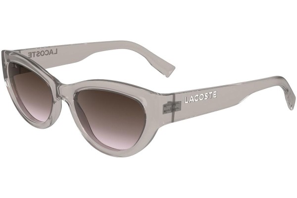 Ochelari de soare Lacoste L6013S 272 Cat Eye Bej