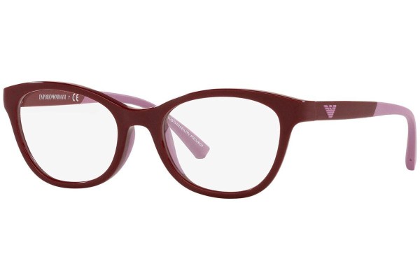 Ochelari Emporio Armani EA3204 5077 Cat Eye Roșii