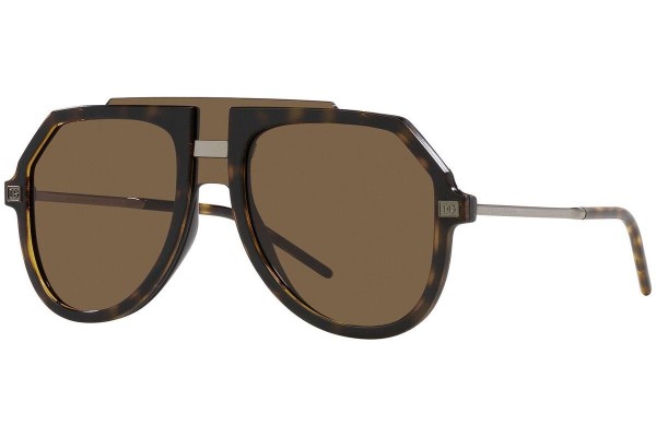 Ochelari de soare Dolce & Gabbana DG6195 502/73 Pilot Maro