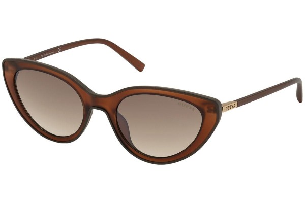 Ochelari de soare Guess GU3061 45F Cat Eye Maro