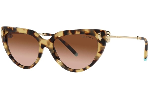 Ochelari de soare Tiffany & Co. TF4195 80643B Cat Eye Havana