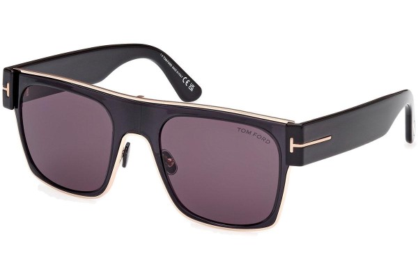 Ochelari de soare Tom Ford Edwin FT1073 01A Pătrați Negri