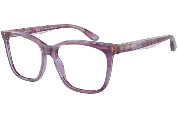 Ochelari Emporio Armani EA3228 6056 Pătrați Violeți