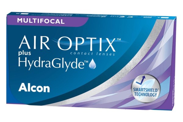 Lentile de contact Air Optix plus HydraGlyde Multifocale lunare (6 lentile)