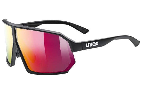 slnečné okuliare uvex sportstyle 237 black matt/red