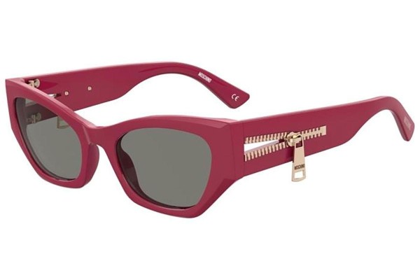 Ochelari de soare Moschino MOS159/S C9A/IR Cat Eye Roșii