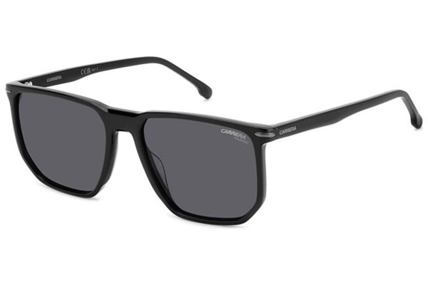 Ochelari de soare Carrera CARRERA329/S 08A/M9 Polarized Dreptunghiulari Negri