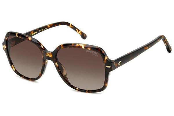 Ochelari de soare Carrera CARRERA3028/S WR9/LA Polarized Pătrați Havana