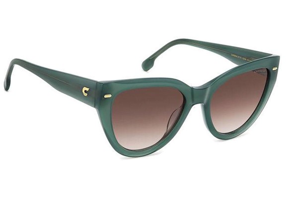 Ochelari de soare Carrera CARRERA3017/S 1ED/HA Cat Eye Verzi