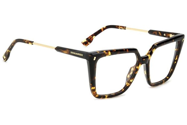 Ochelari Dsquared2 D20136 086 Dreptunghiulari Havana