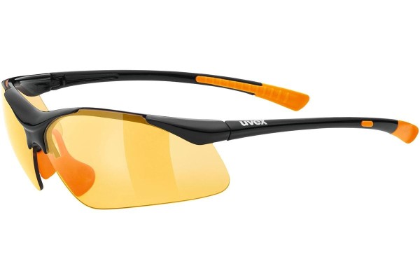 uvex sportstyle 223 Black / Orange S3, Negri, Material 0, Unisex ochelari de soare