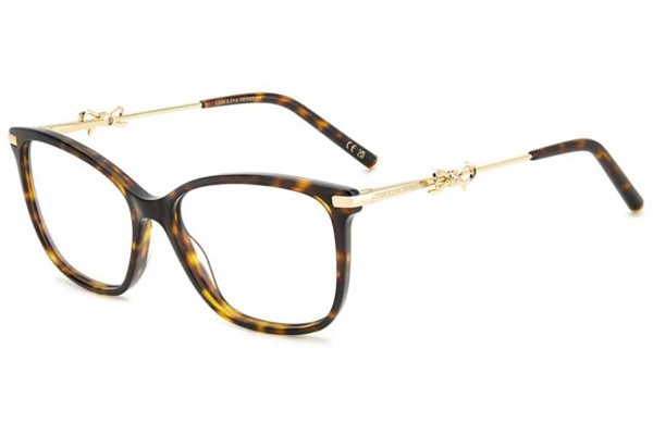 Ochelari Carolina Herrera HER0218 LVL Dreptunghiulari Havana