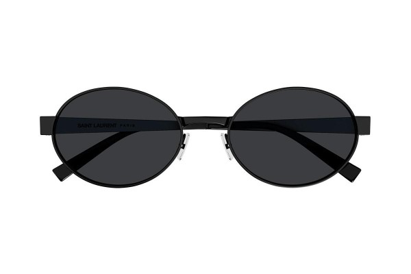 Ochelari de soare Saint Laurent SL692 001 Rotunzi Negri