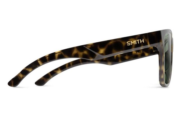 Ochelari de soare Smith LOWDOWNXL2 P65/L7 Polarized Pătrați Havana