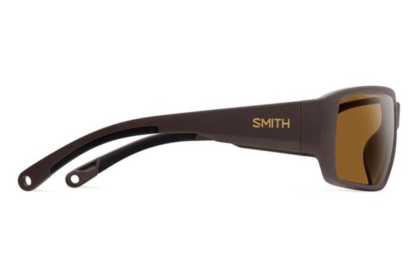 Ochelari de soare Smith HOOKSET 79U/L5 Polarized Dreptunghiulari Maro