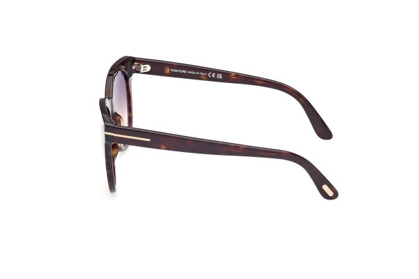 Ochelari de soare Tom Ford FT1109 52B Rotunzi Havana