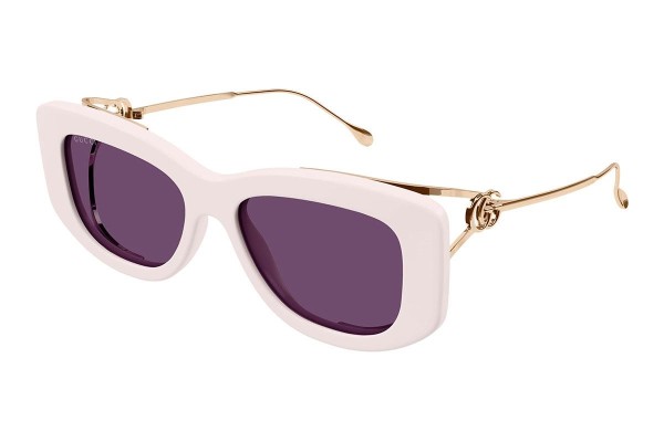 Ochelari de soare Gucci GG1566S 003 Dreptunghiulari Violeți