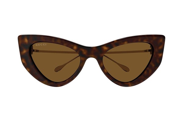 Ochelari de soare Gucci GG1565S 002 Cat Eye Havana