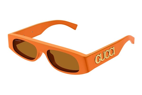 Ochelari de soare Gucci GG1771S 007 Dreptunghiulari Portocalii