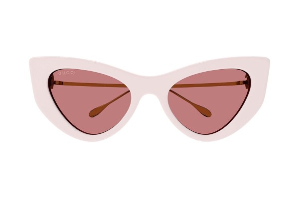 Ochelari de soare Gucci GG1565S 003 Cat Eye Roz