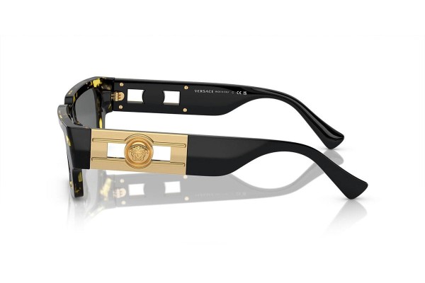 Ochelari de soare Versace VE4459 542887 Dreptunghiulari Havana