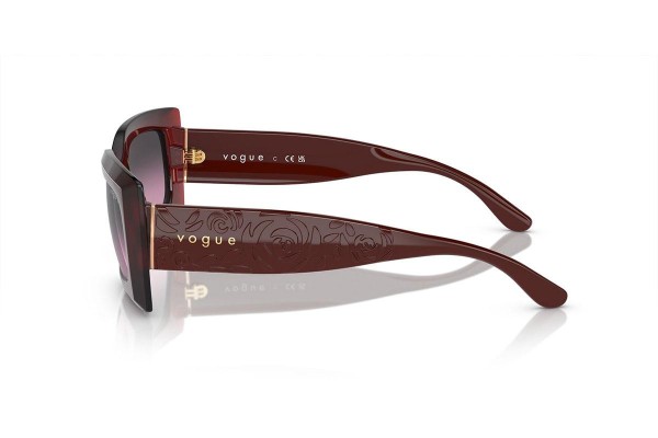 Ochelari de soare Vogue Eyewear VO5526S 309490 Dreptunghiulari Roșii