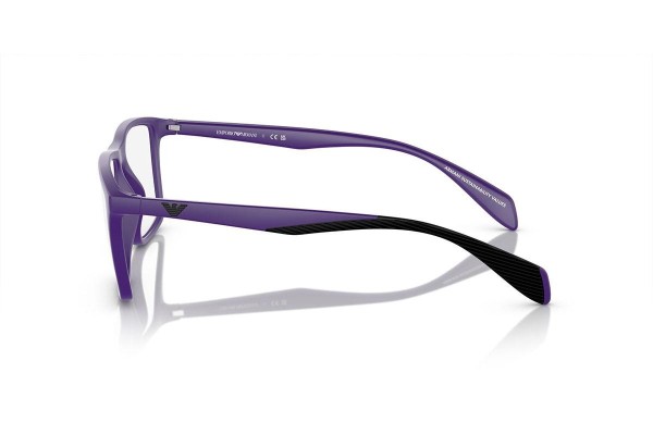 Ochelari Emporio Armani EA3230 5246 Dreptunghiulari Violeți