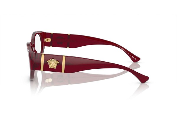 Ochelari Versace VE3345 5430 Ovali Roșii