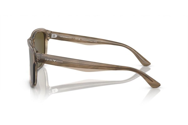 Ochelari de soare Emporio Armani EA4208 605573 Dreptunghiulari Maro