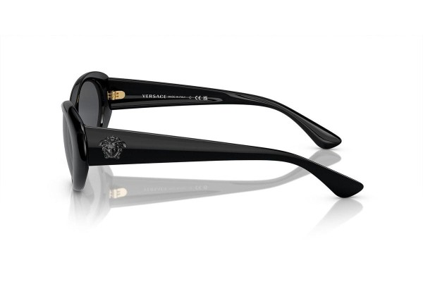 Ochelari de soare Versace VE4455U GB1/87 Ovali Negri