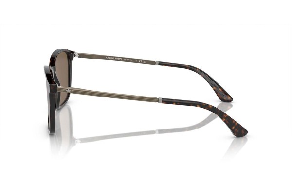 Ochelari de soare Giorgio Armani AR8197 502673 Dreptunghiulari Havana