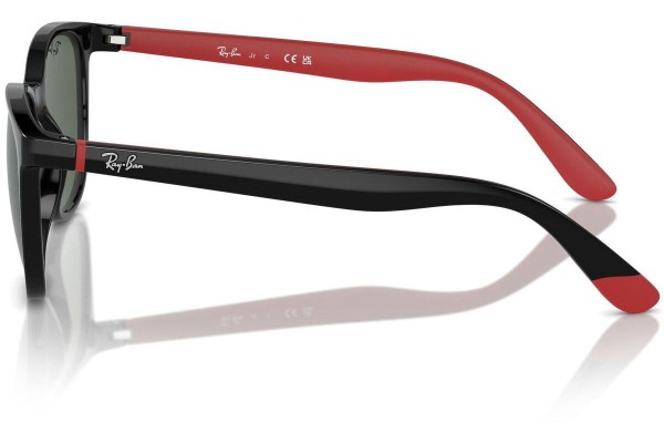 Ochelari de soare Ray-Ban Junior RJ9079S 713171 Pătrați Negri