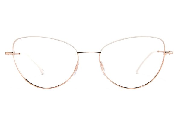 Ochelari Kohe by eyerim Sissa Gold White Cat Eye Aurii