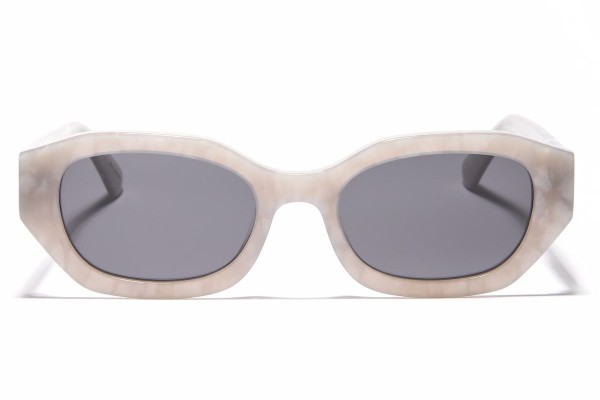 Ochelari de soare Kohe by eyerim Kris Silver Havana Polarized Ovali Gri