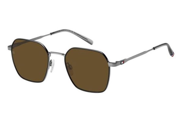 Ochelari de soare Tommy Hilfiger TH2133/S TI7/70 Dreptunghiulari Argintii