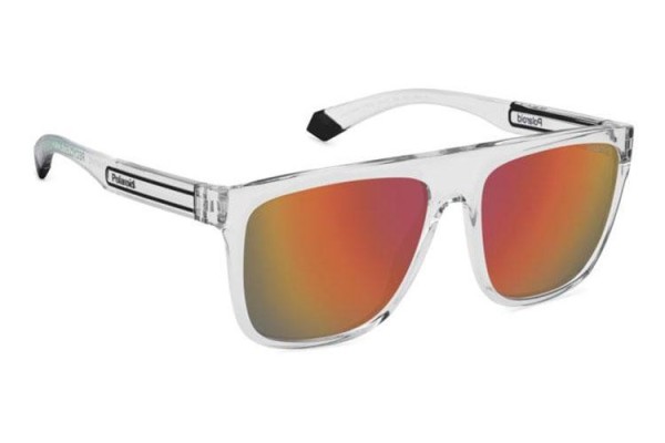 Ochelari de soare Polaroid PLD2162/S 900/OZ Polarized Flat Top Cristal