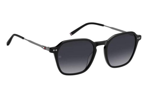 Ochelari de soare Tommy Hilfiger TH2132/S 807/9O Dreptunghiulari Negri