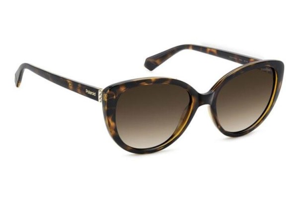 Ochelari de soare Polaroid PLD4176/S/X 086/LA Polarized Cat Eye Havana